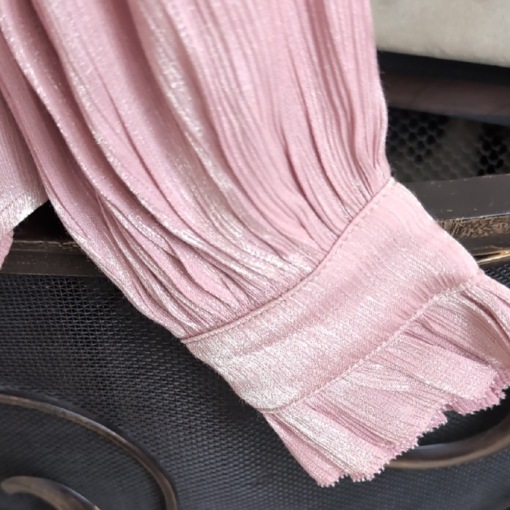 Fate Blush Pink Ruffle Blouse - Picture 3 of 13